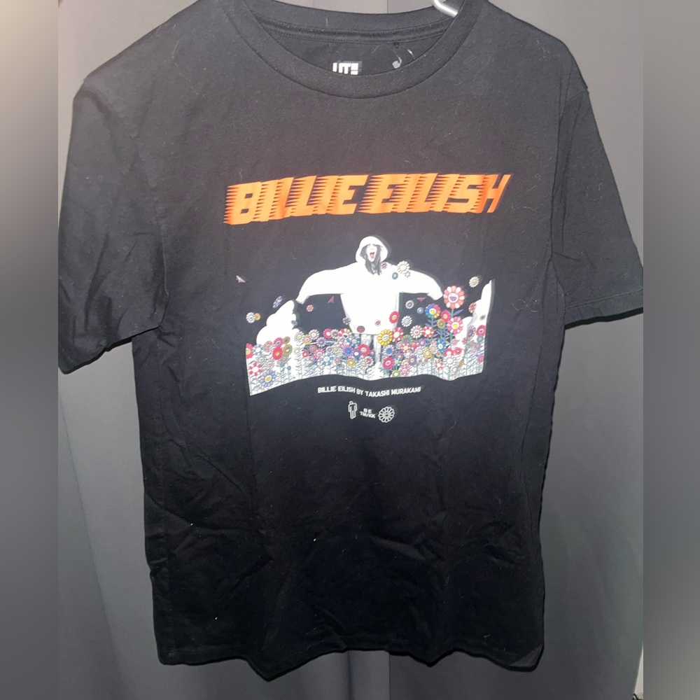 Billie Eilish X Takashi Murakami graphic tee